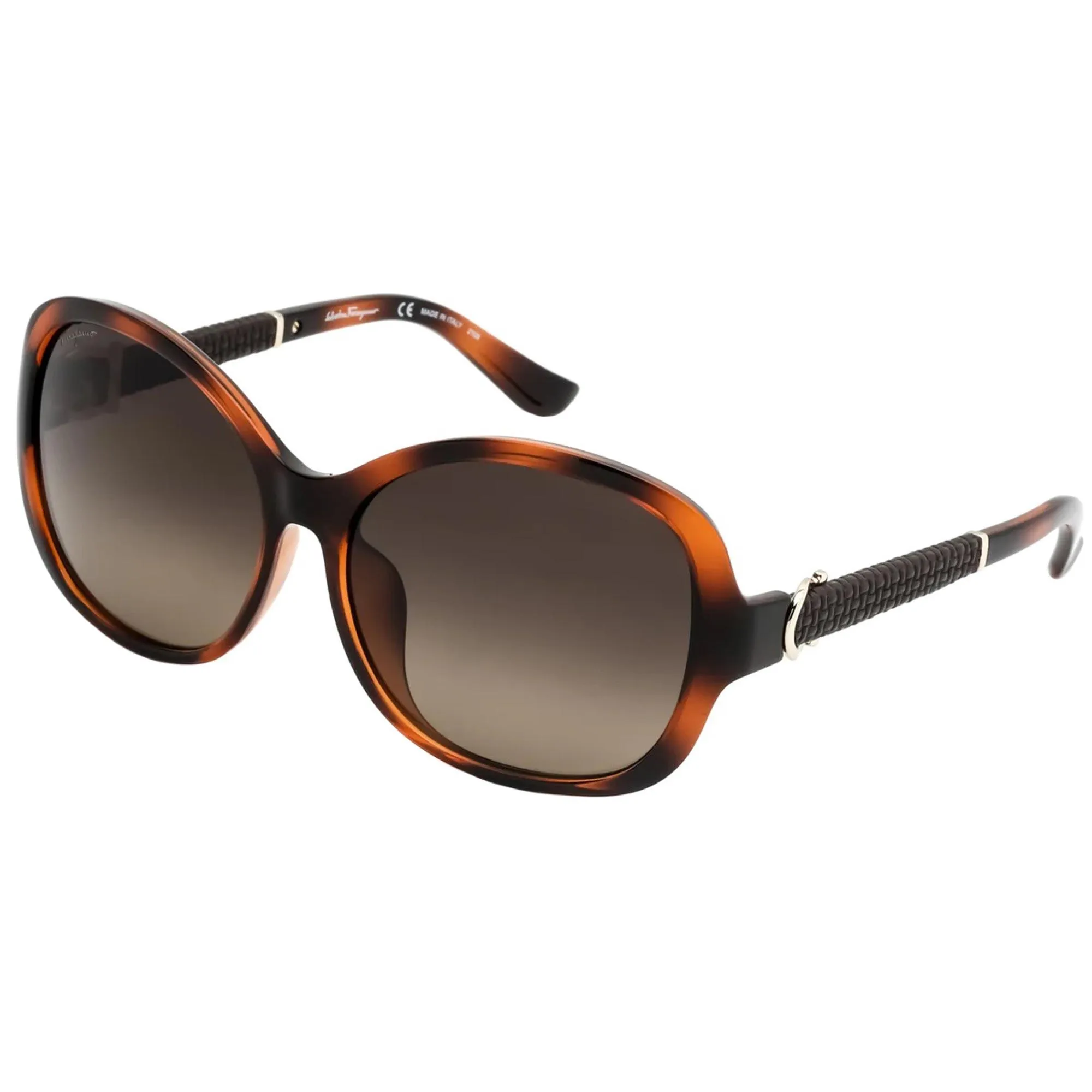 Salvatore Ferragamo Women's Sunglasses - Tortoise Butterfly Shape | SF744SLA 214 Salvatore Ferragamo Sunglasses