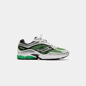 Saucony Progrid Omni 9 - Green / Silver saucony durable performance running shoes