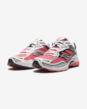 SAUCONY PROGRID OMNI 9 - SILVER/ CORAL saucony comfortable casual sneakers
