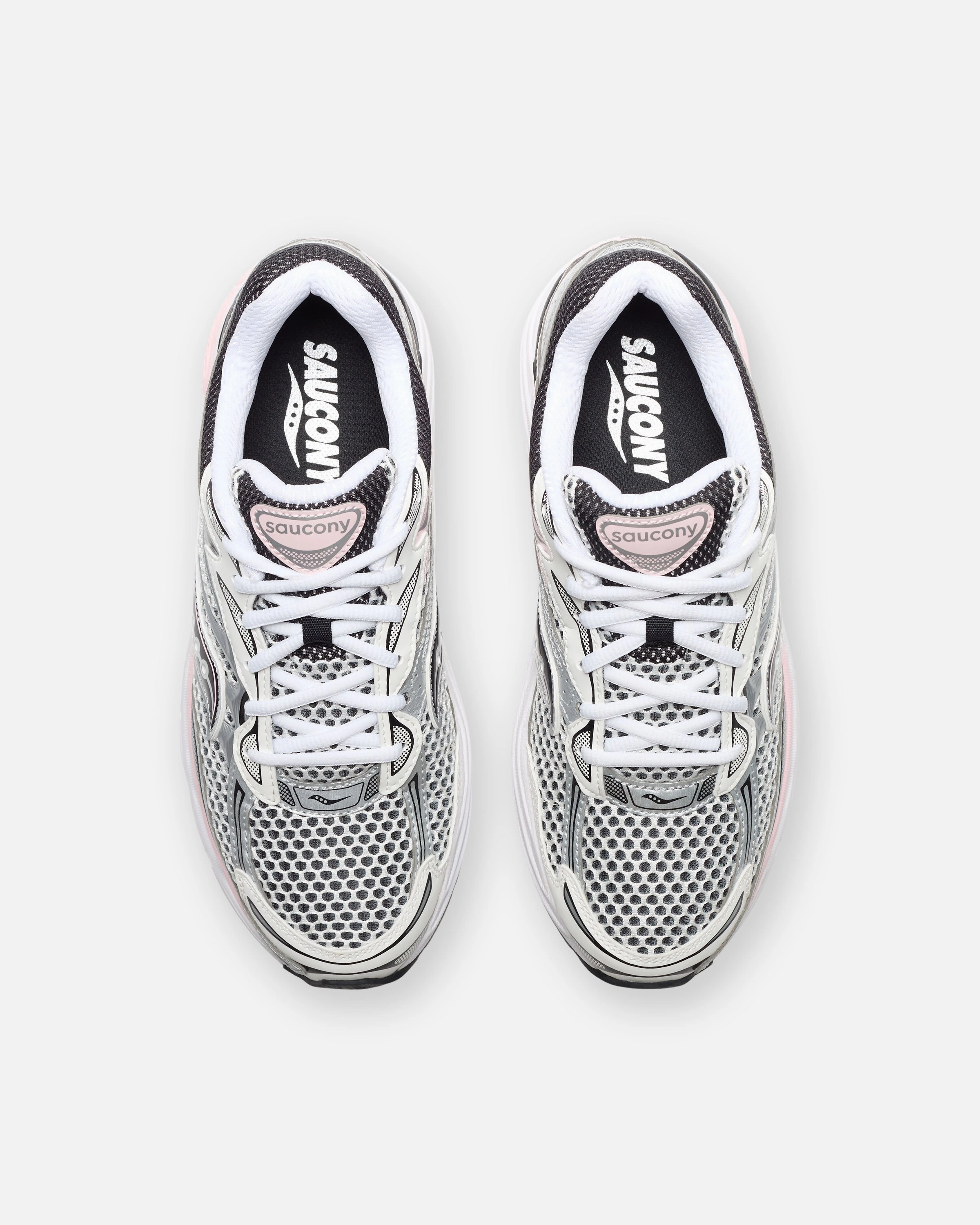 SAUCONY PROGRID ONMI 9 - SILVER/ PINK Saucony Performance Picks