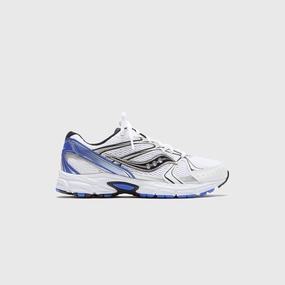 Saucony Ride Milennium - White / Black / Royal saucony durable performance running shoes
