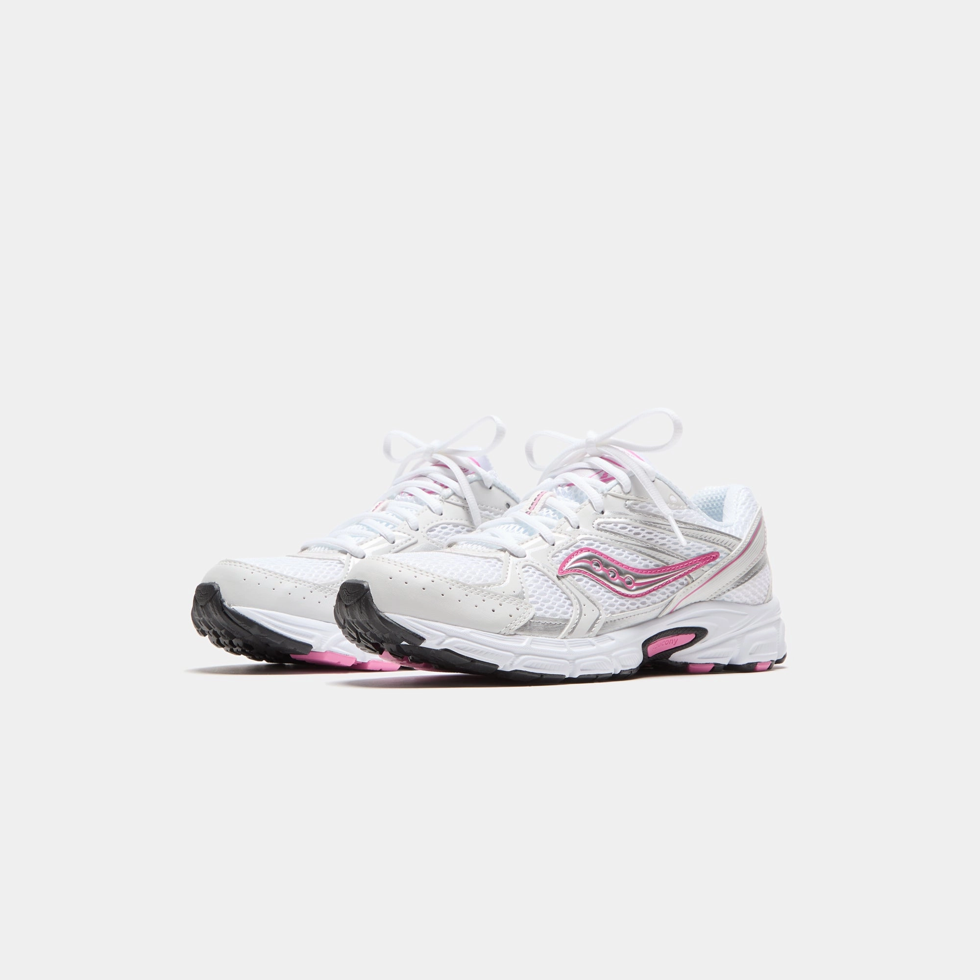 Saucony WMNS Ride Millennium - White / Pink Saucony Lightweight Shoes