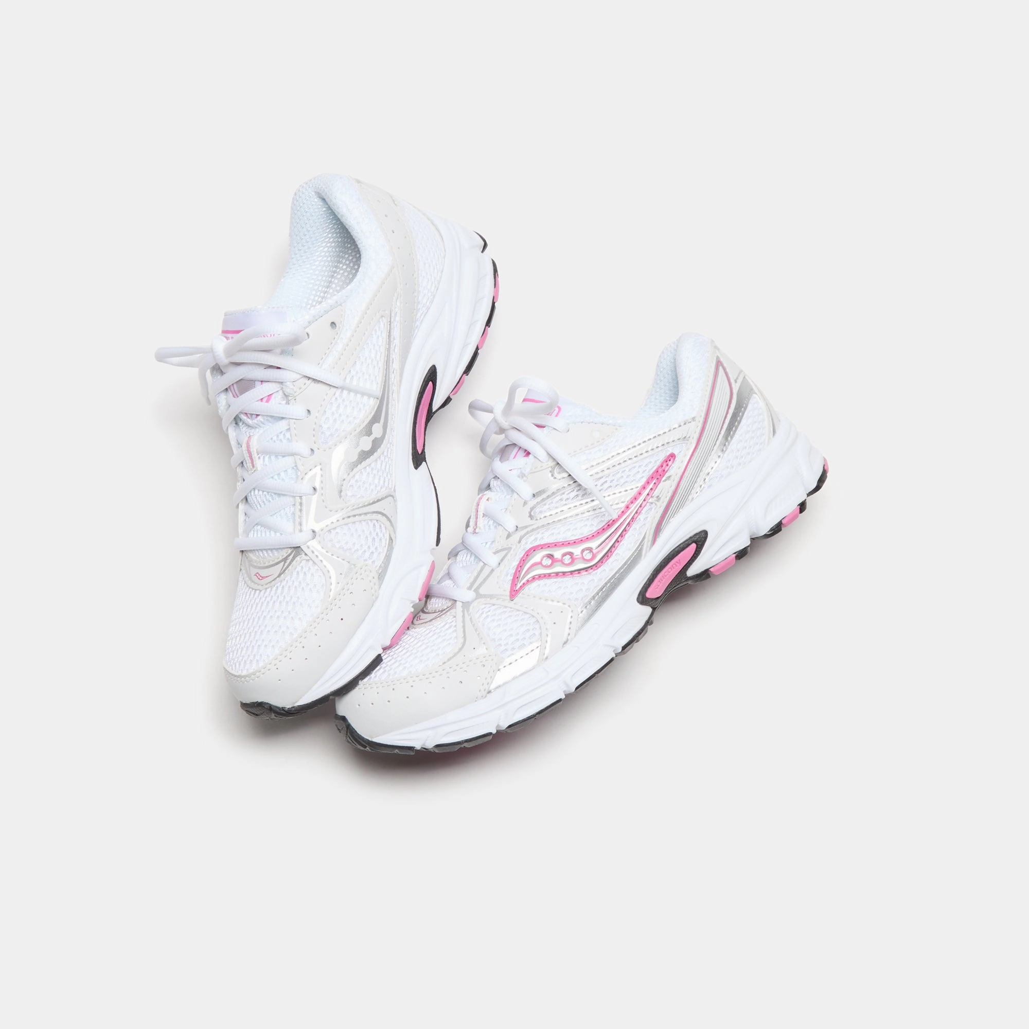 Saucony WMNS Ride Millennium - White / Pink Saucony Lightweight Shoes