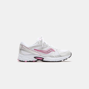 Saucony WMNS Ride Millennium - White / Pink saucony durable performance running shoes