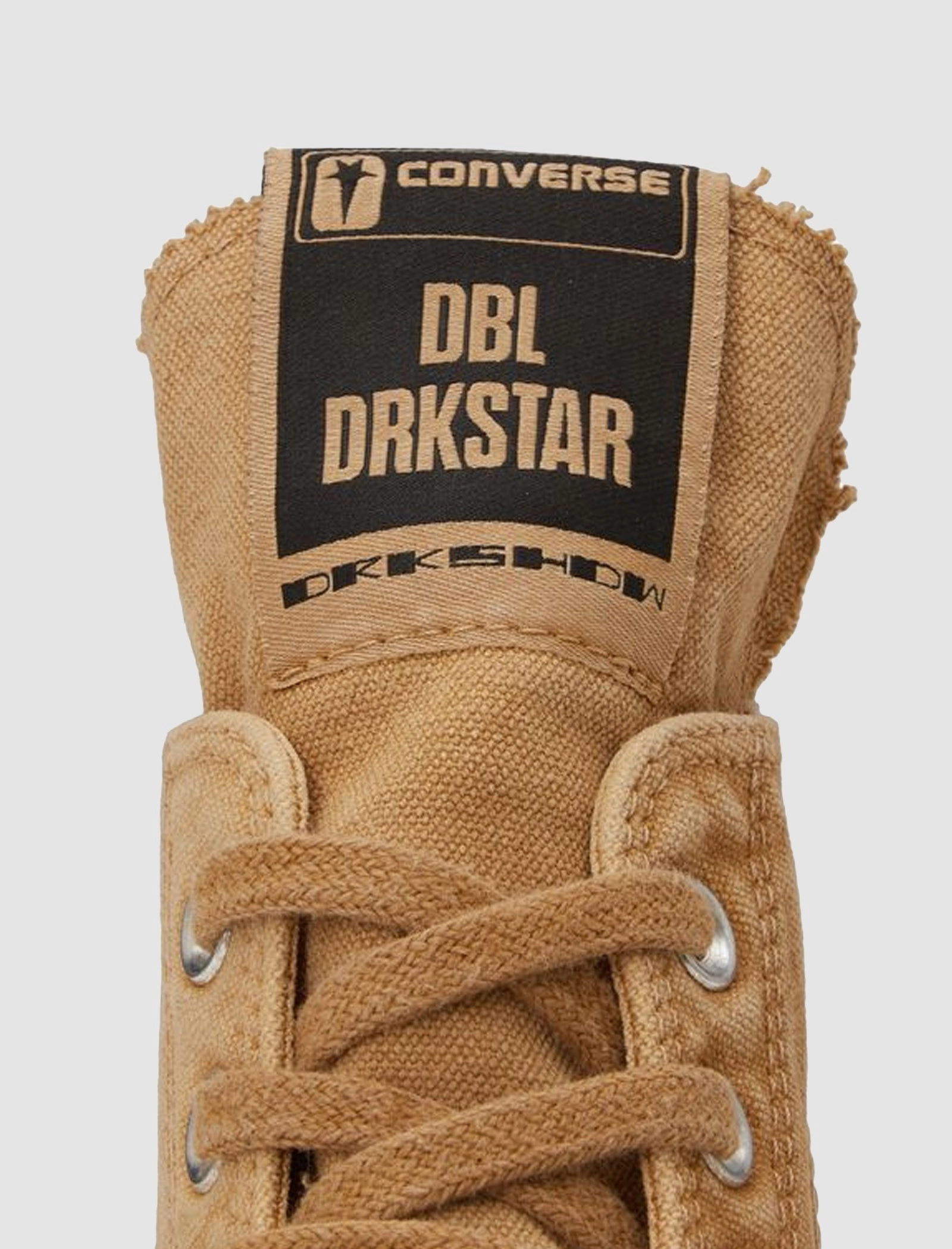 SCARPE DBL DRKSTAR "BLONDE" Retro canvas shoes