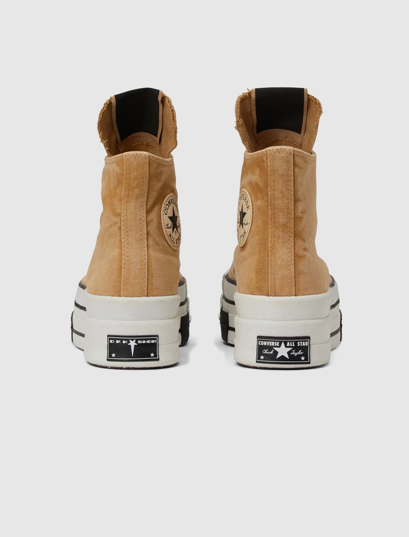 SCARPE DBL DRKSTAR "BLONDE" Retro canvas shoes