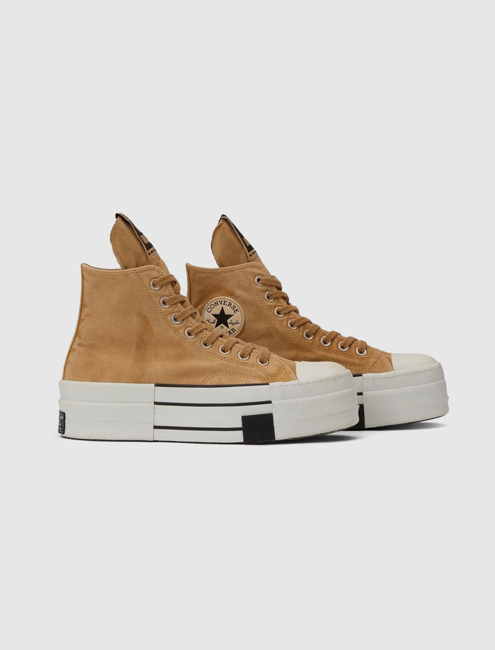 SCARPE DBL DRKSTAR "BLONDE" Retro canvas shoes