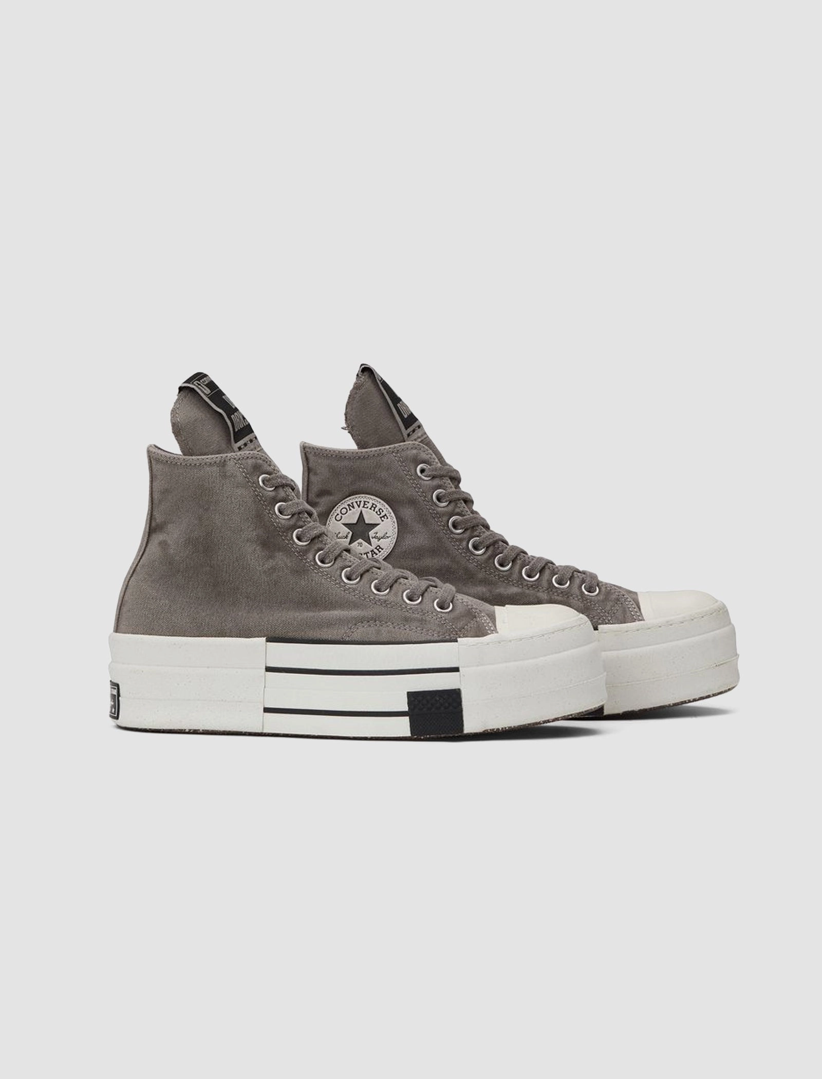 SCARPE DBL DRKSTAR "CONCRETE" Retro canvas shoes