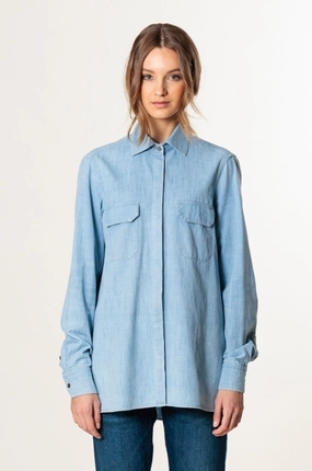 Shirt "NAPOLI SAFARI" / Denim Cotton