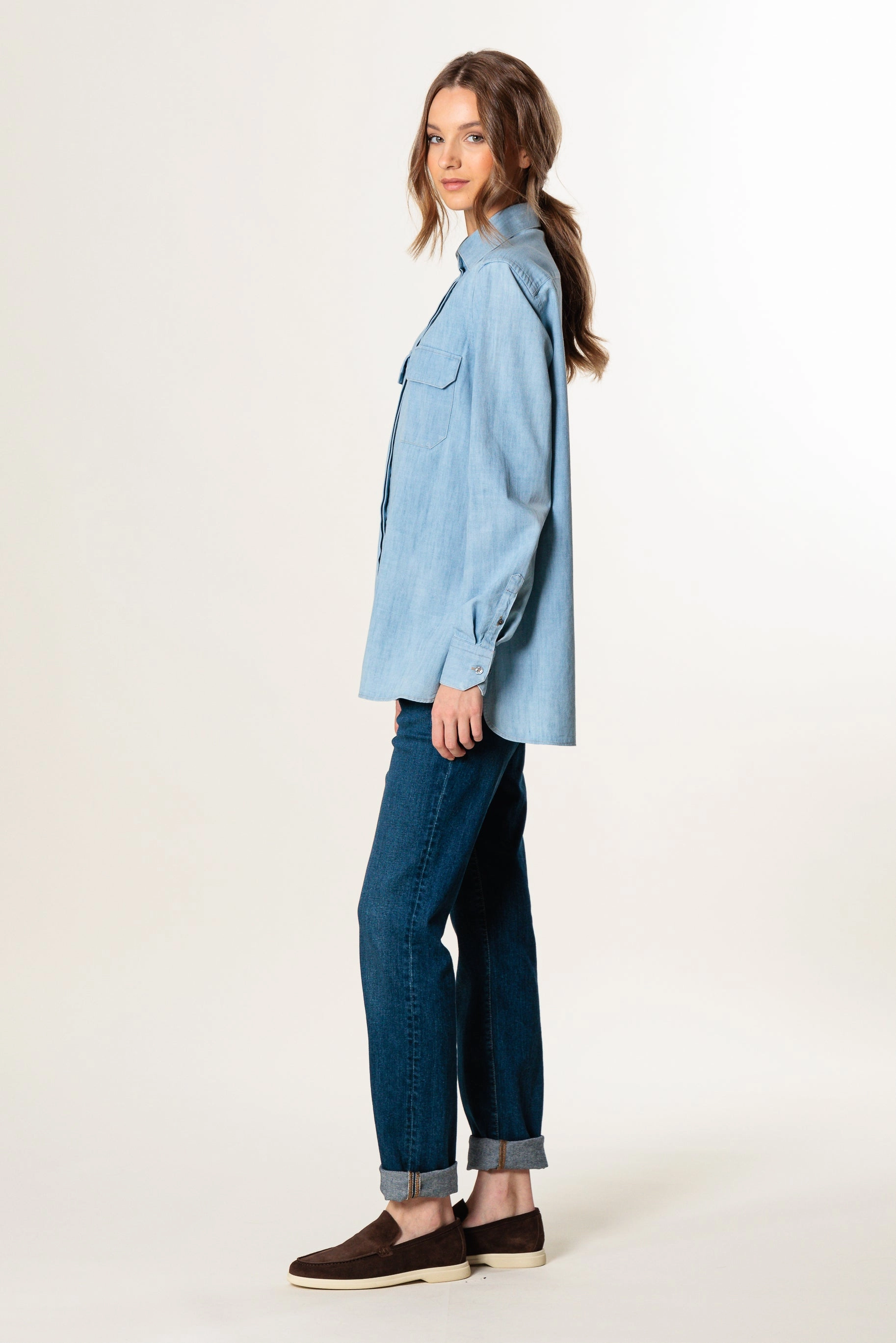 Shirt "NAPOLI SAFARI" / Denim Cotton