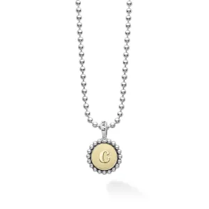 Signature Caviar Jewelry Signature Caviar C Initial Charm Necklace