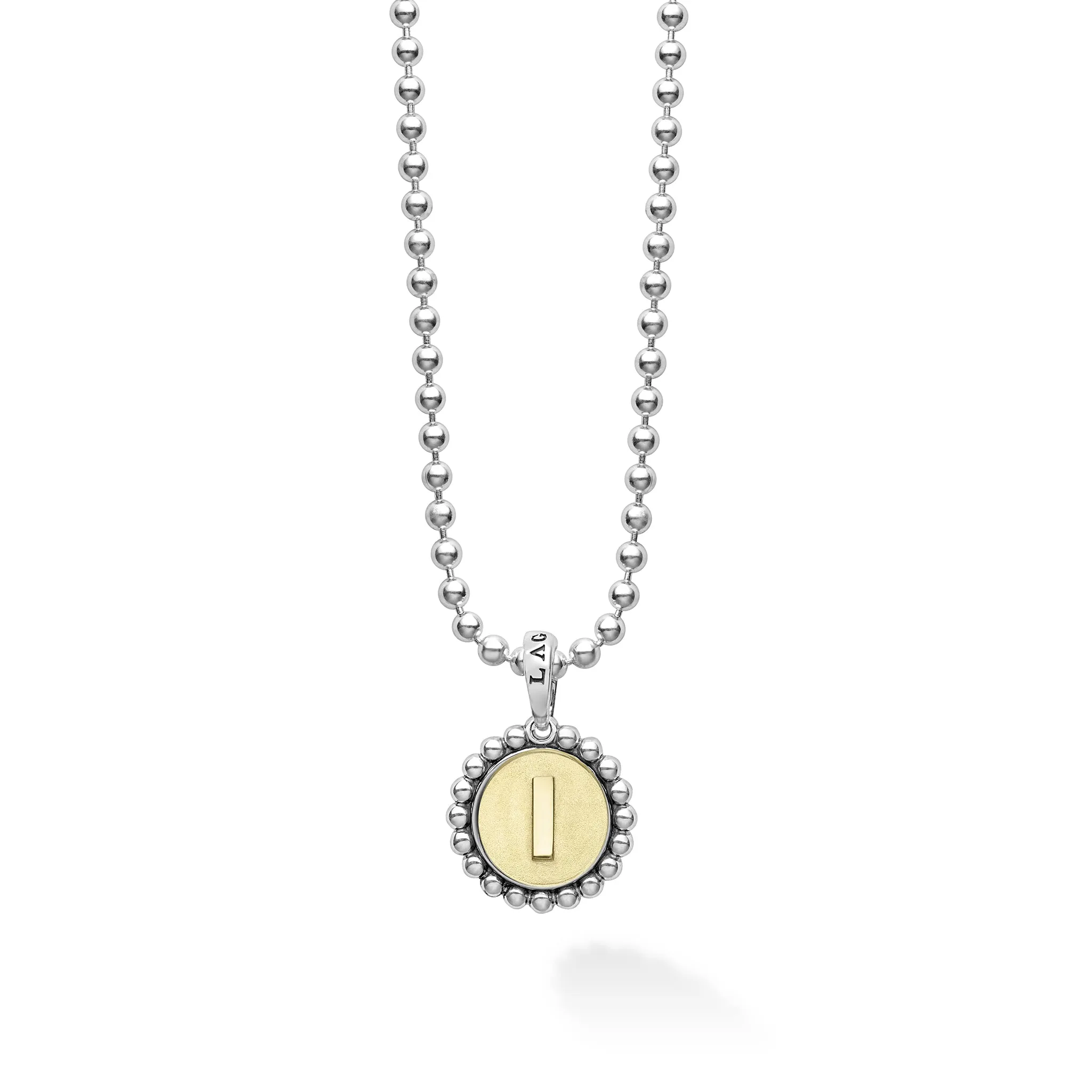 Signature Caviar Jewelry Signature Caviar L Initial Charm Necklace
