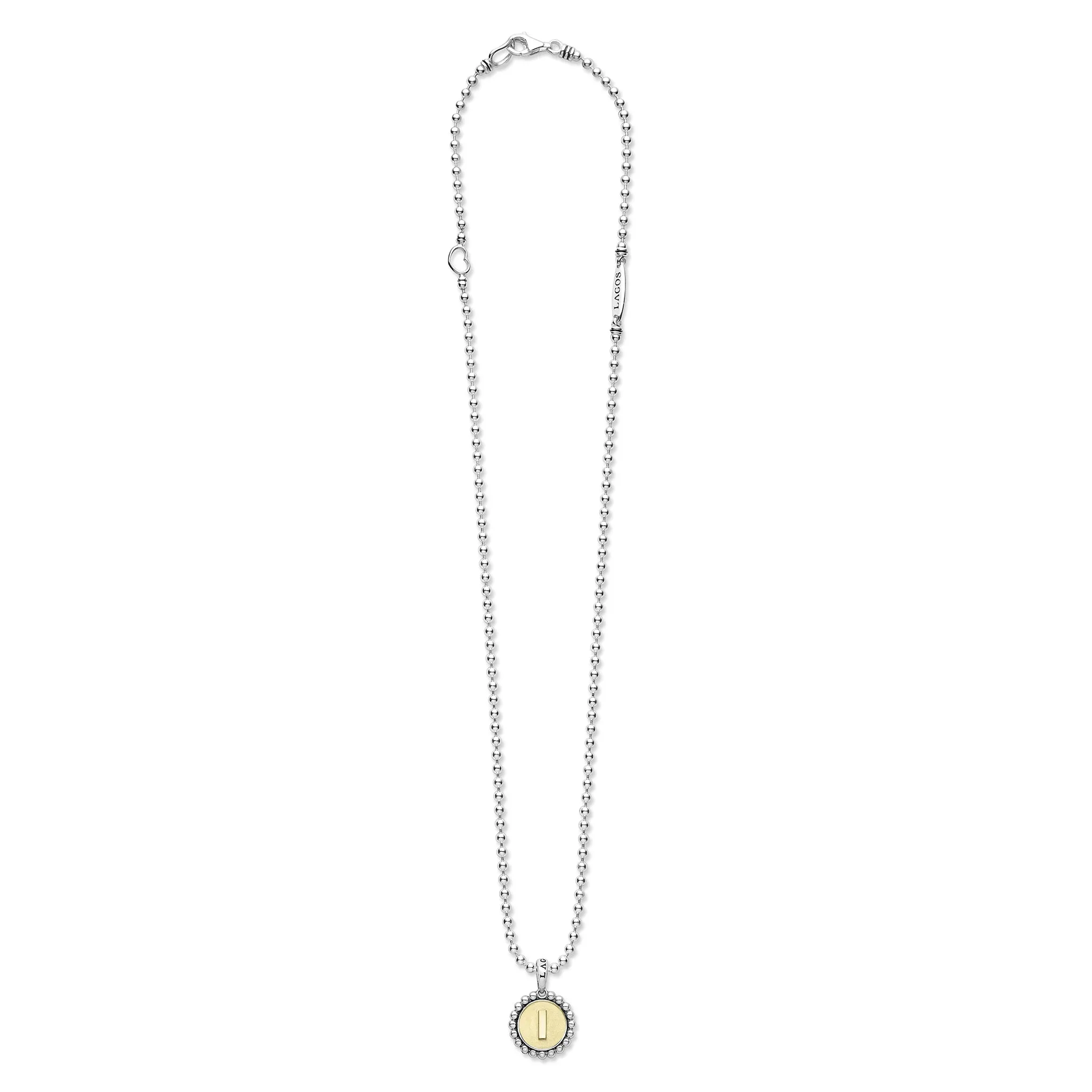 Signature Caviar Jewelry Signature Caviar L Initial Charm Necklace