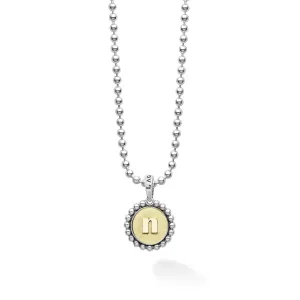 Signature Caviar Jewelry Signature Caviar N Initial Charm Necklace