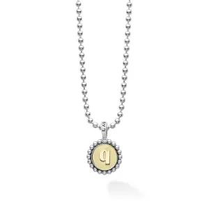 Signature Caviar Jewelry Signature Caviar Q Initial Charm Necklace