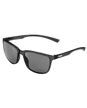 Sinner Sunglasses Komo Sunglasses in Matte Cry Black & Smoke Flash Mirror