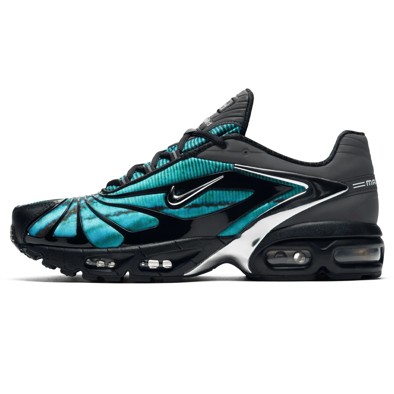 Skepta x Nike Air Max Tailwind 5 'Bright Blue' Nike Air Max lifestyle sneakers with sport details