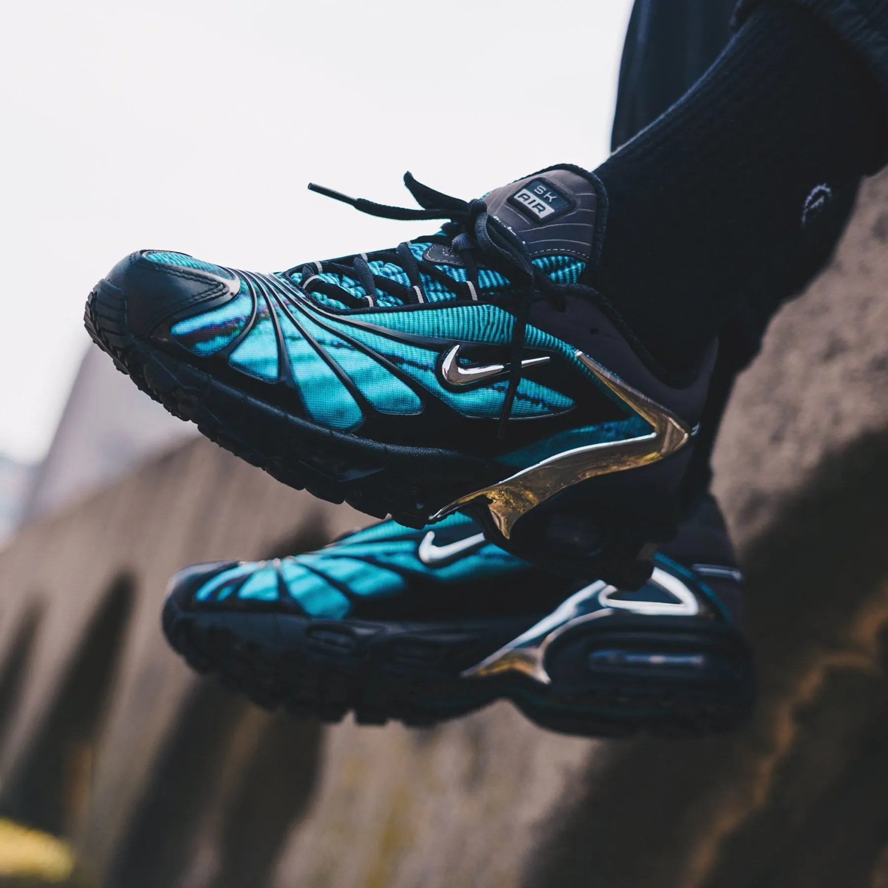 Skepta x Nike Air Max Tailwind 5 'Bright Blue' Nike Air Max running sneakers