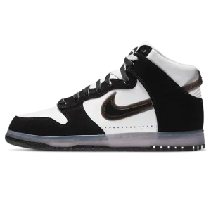 Slam Jam x Nike Dunk High 'Black' Nike Dunk casual shoes with iconic low-top shape