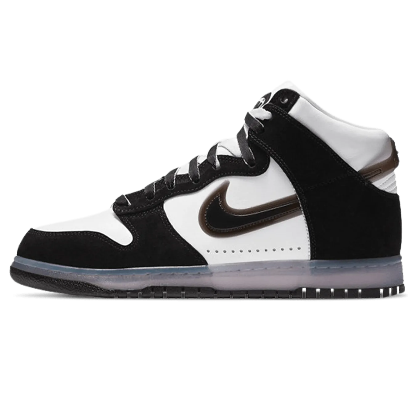Slam Jam x Nike Dunk High 'Black' Nike Dunk casual shoes with iconic low-top shape