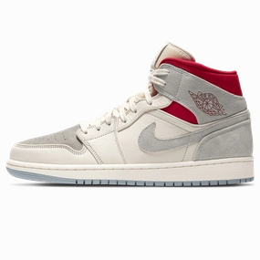 Sneakersnstuff x Air Jordan 1 Mid 'Past, Present, Future' Air Jordan 1 Mid versatile shoes for daily wear