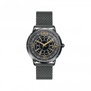 Stainless Steel Dial Black Elements Of Nature Mens Watch WA0389-202-203