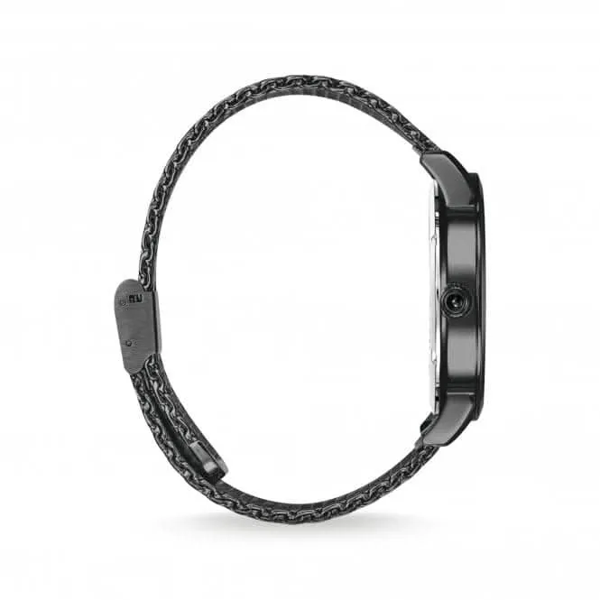 Stainless Steel Dial Black Elements Of Nature Mens Watch WA0389-202-203