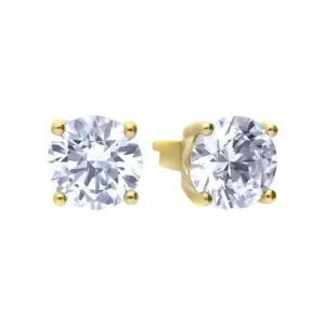 Sterling Silver Clear Cubic Zirconia Earrings E6403 Diamonfire Jewellery