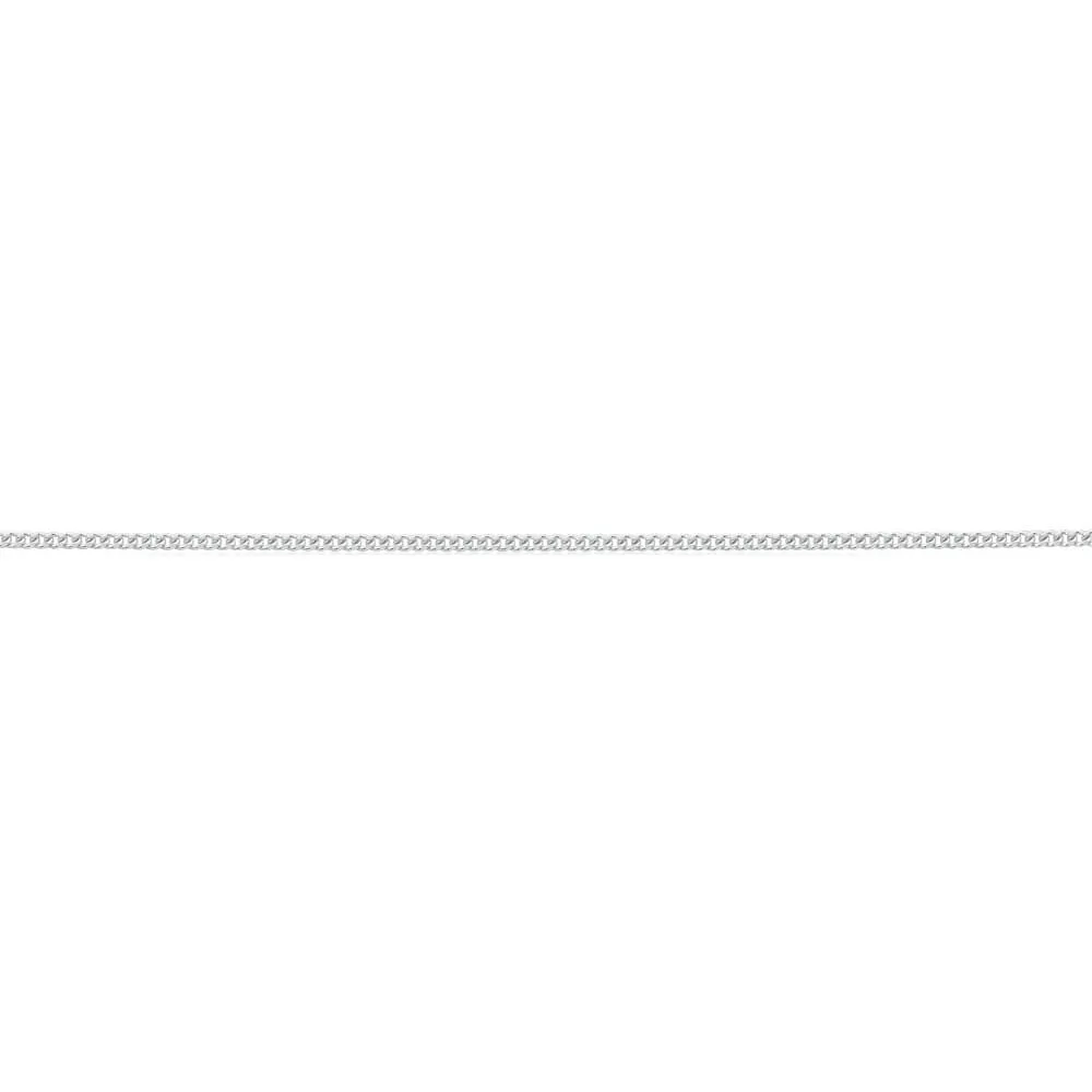 Sterling Silver Diamond Cut 70cm Curb Chain Sterling Silver	Jewelry