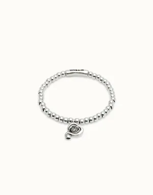 Sterling Silver Plated Ser Expresiva Black Bracelet PUL2514NGRMTL0 Unode50 Jewelry And Accessories