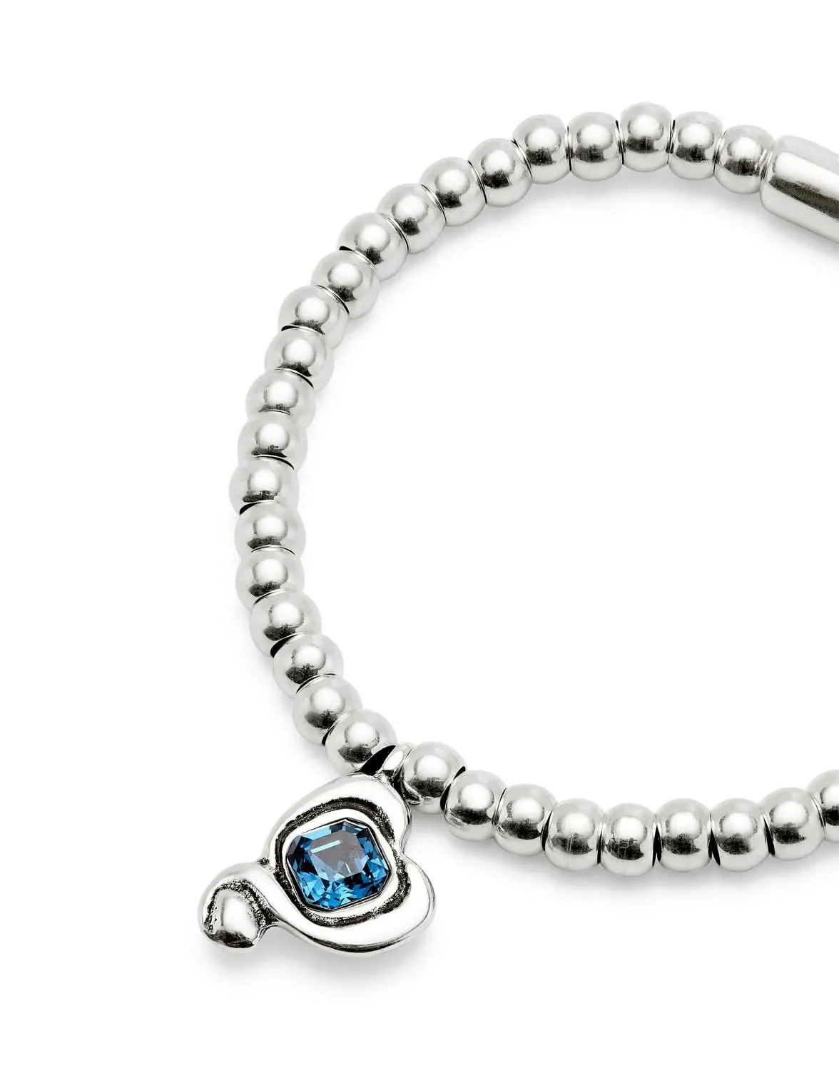 Sterling Silver Plated Ser Expresiva Blue Bracelet PUL2514AZOMTL0 Unode50 Jewelry And Accessories
