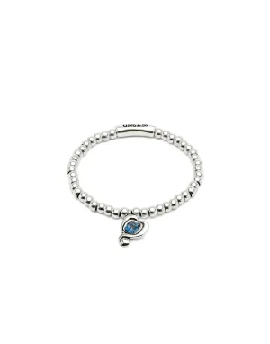Sterling Silver Plated Ser Expresiva Blue Bracelet PUL2514AZOMTL0 Unode50 Jewelry And Accessories