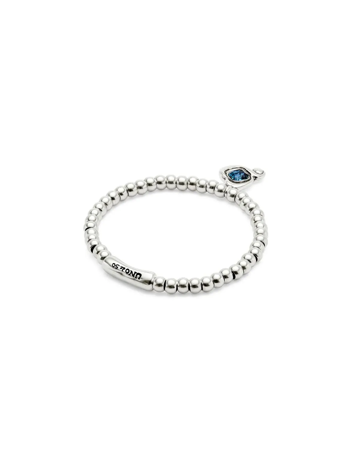 Sterling Silver Plated Ser Expresiva Blue Bracelet PUL2514AZOMTL0 Unode50 Jewelry And Accessories