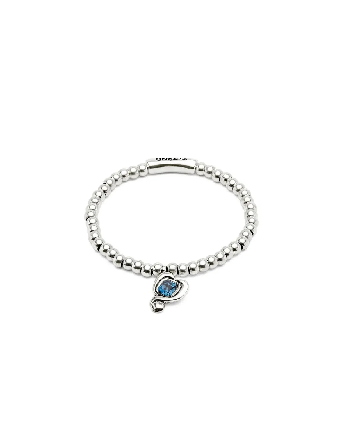 Sterling Silver Plated Ser Expresiva Blue Bracelet PUL2514AZOMTL0 Unode50 Jewelry And Accessories