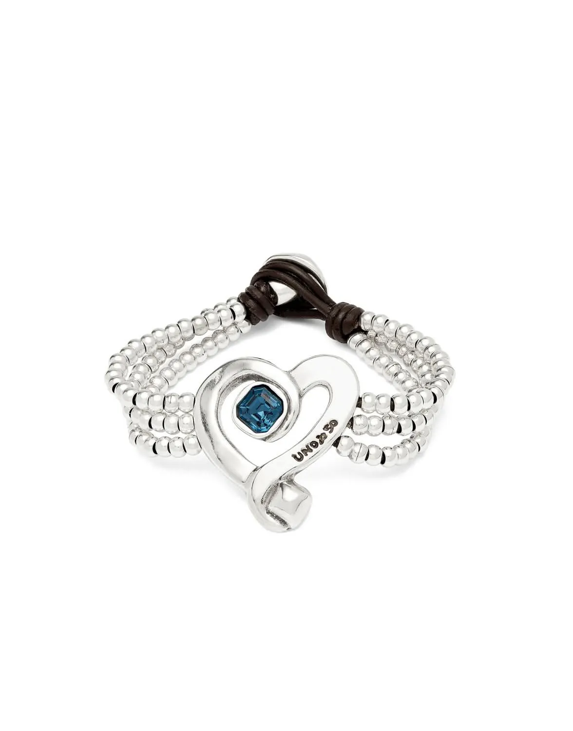 Sterling Silver Plated Ser Expresiva Blue Bracelet PUL2543AZOMTL0 Unode50 Jewelry And Accessories