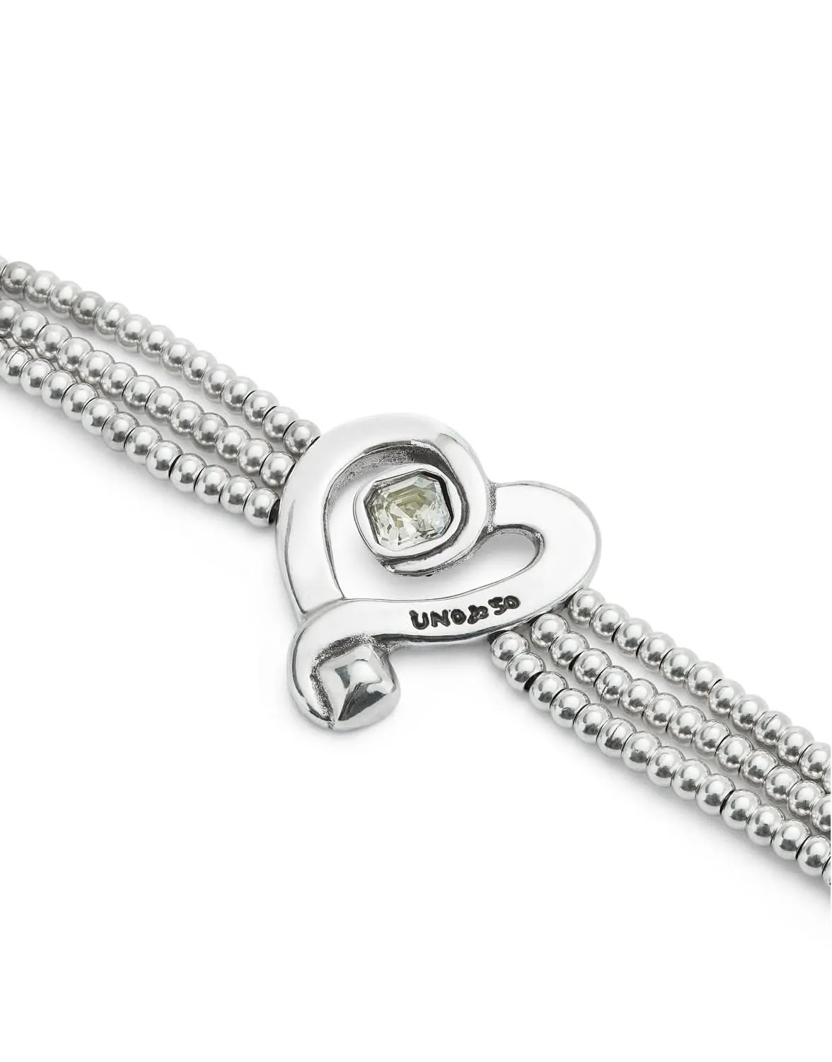 Sterling Silver Plated Ser Expresiva White Bracelet PUL2543CRSMTL0 Unode50 Jewelry And Accessories