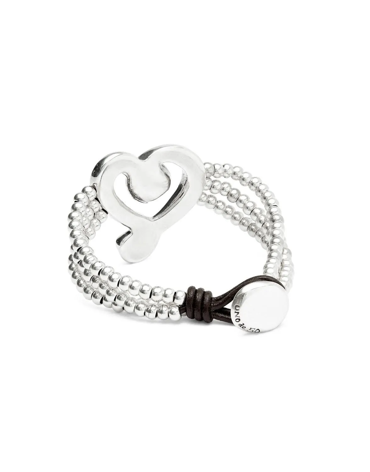 Sterling Silver Plated Ser Expresiva White Bracelet PUL2543CRSMTL0 Unode50 Jewelry And Accessories
