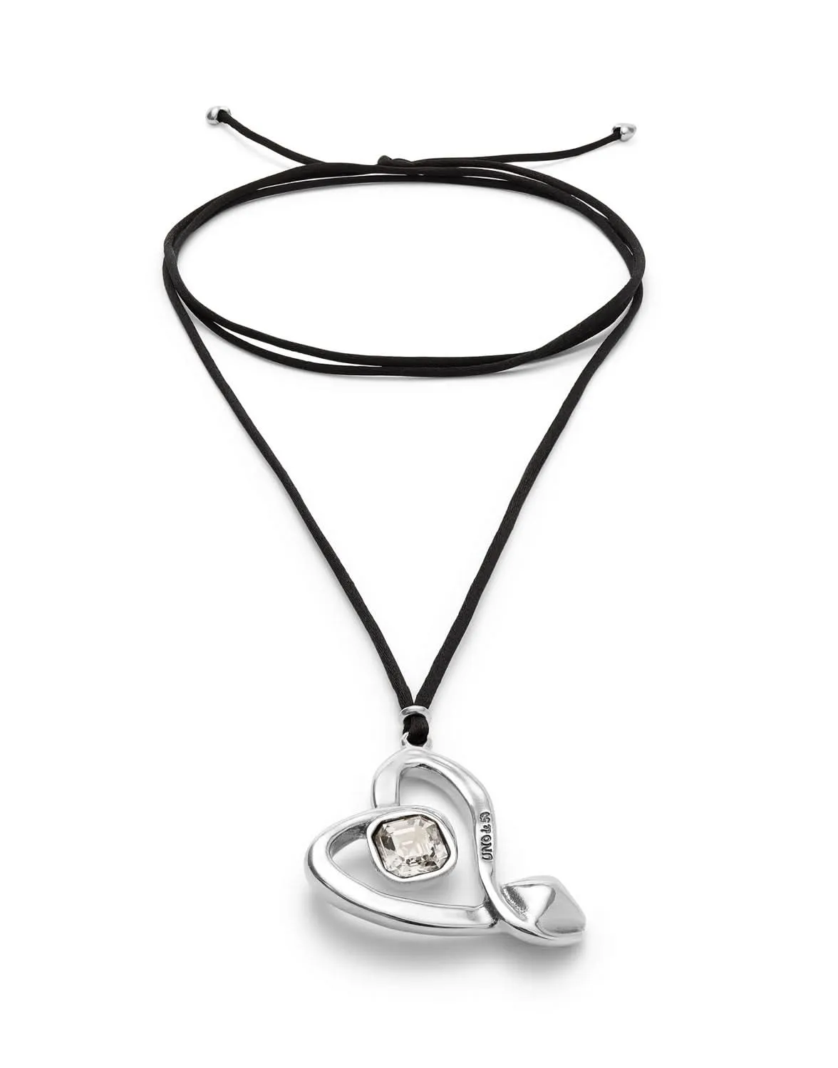Sterling Silver Plated Ser Expresiva White Necklace COL2012CRSMTL0U Unode50 Jewelry And Accessories