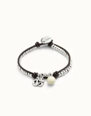 Sterling Silver Plated Ser Fascinante White Bracelet PUL2531MFLMTL0 Unode50 Jewelry And Accessories