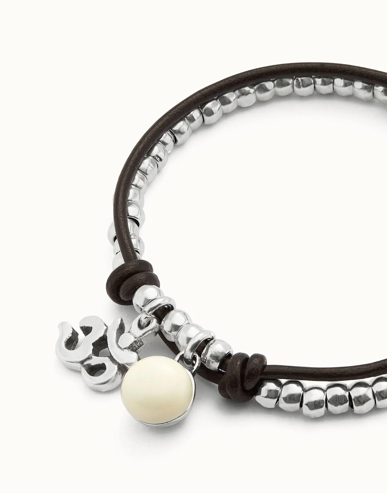 Sterling Silver Plated Ser Fascinante White Bracelet PUL2531MFLMTL0 Unode50 Jewelry And Accessories