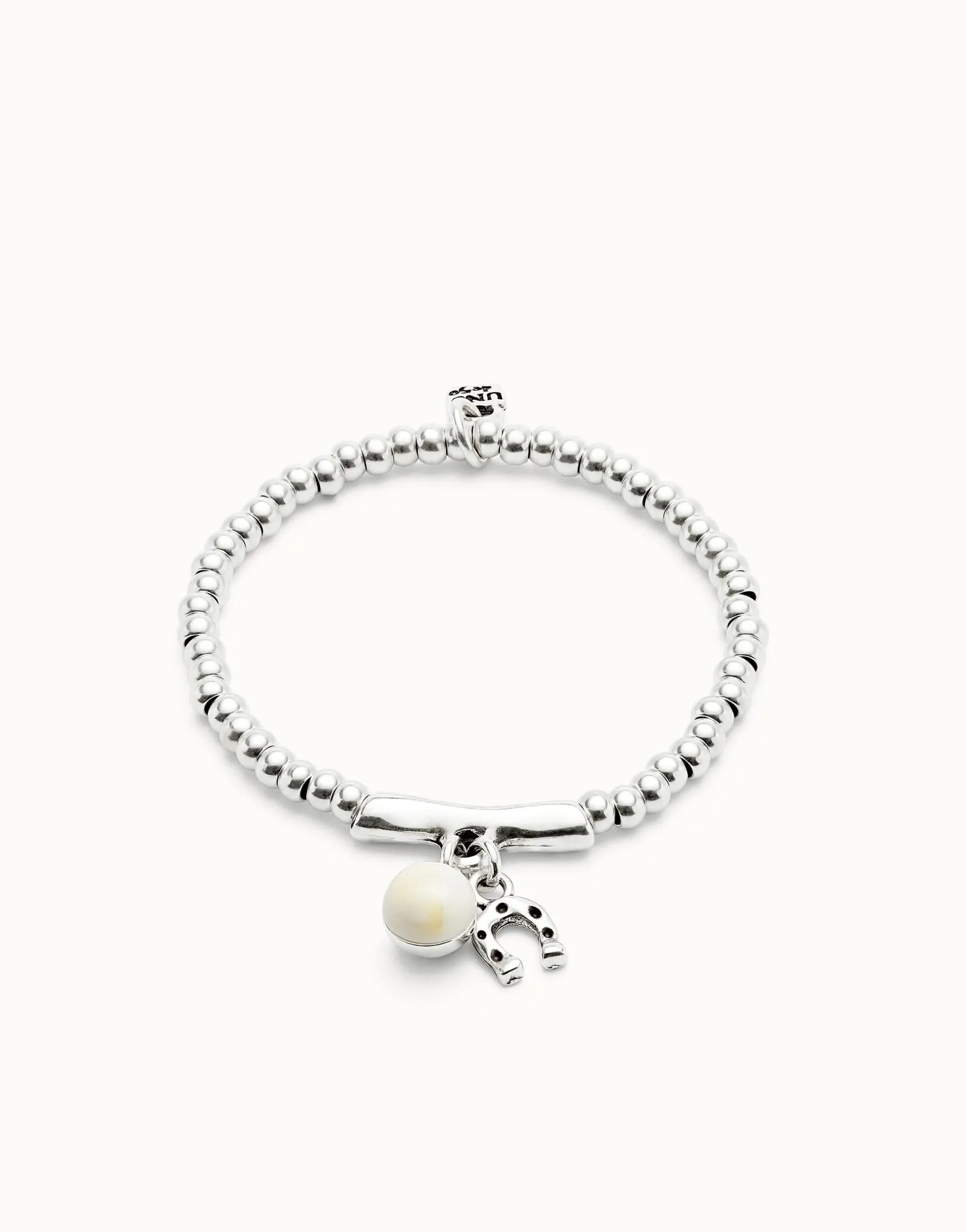 Sterling Silver Plated Ser Fascinante White Bracelet PUL2537MFLMTL0 Unode50 Jewelry And Accessories