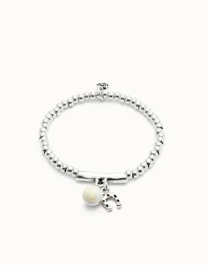 Sterling Silver Plated Ser Fascinante White Bracelet PUL2537MFLMTL0 Unode50 Jewelry And Accessories