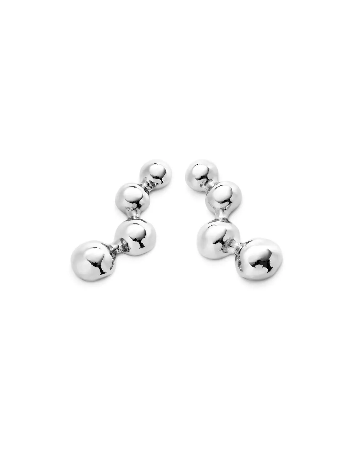 Sterling Silver Plated Ser Intrepida Silver Earrings PEN0999MTL0000U Unode50 Jewelry And Accessories
