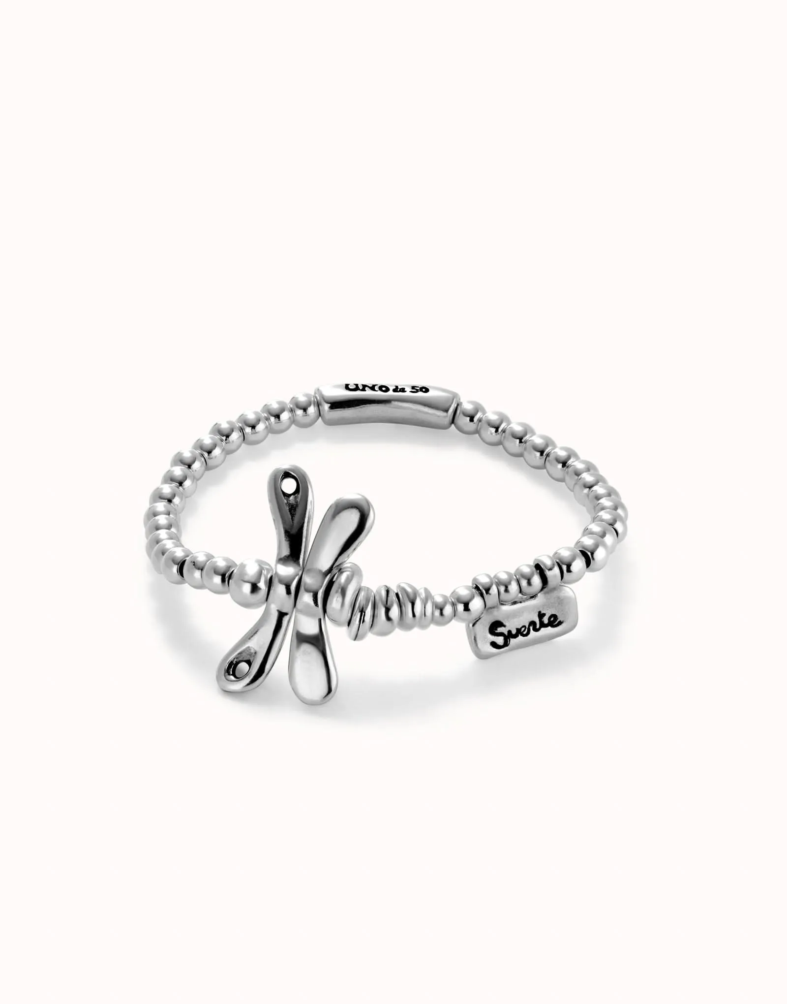 Sterling Silver Plated Ser Rebelde Silver Bracelet PUL2476MTL0000 Unode50 Jewelry And Accessories