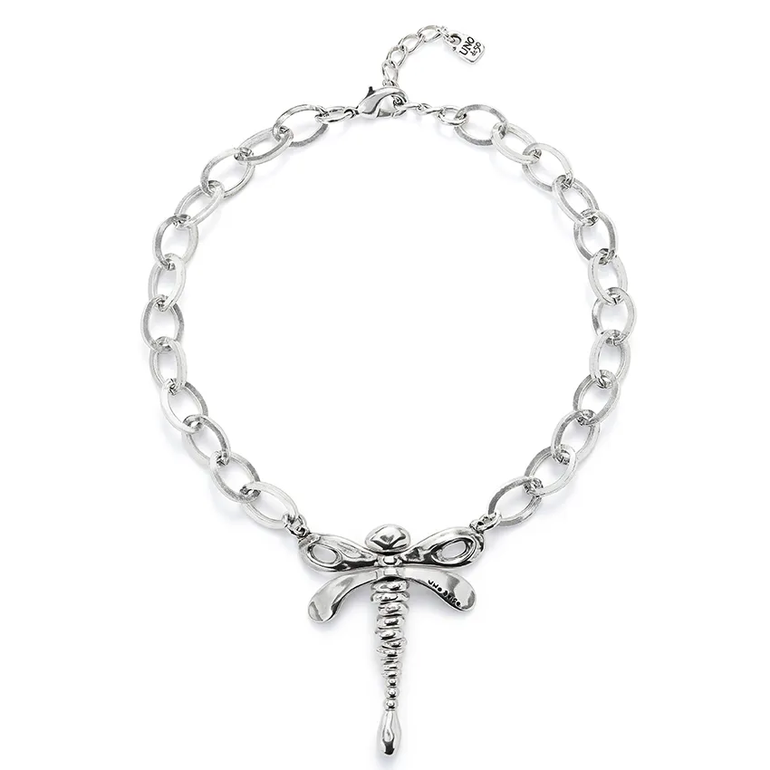 Sterling Silver Plated Ser Rebelde Silver Chain COL1949MTL0000U Unode50 Jewelry And Accessories