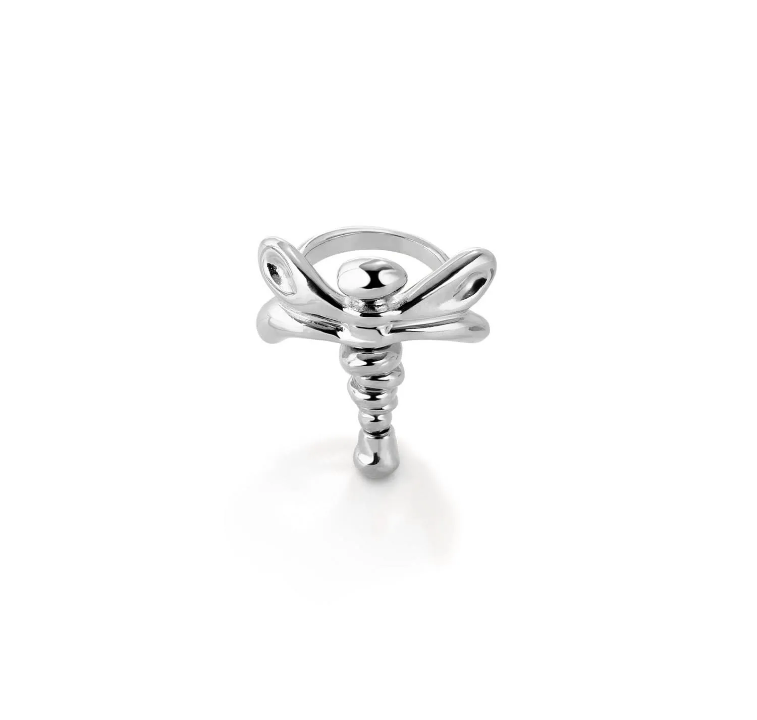 Sterling Silver Plated Ser Rebelde Silver Ring ANI0820MTL000 Unode50 Jewelry And Accessories
