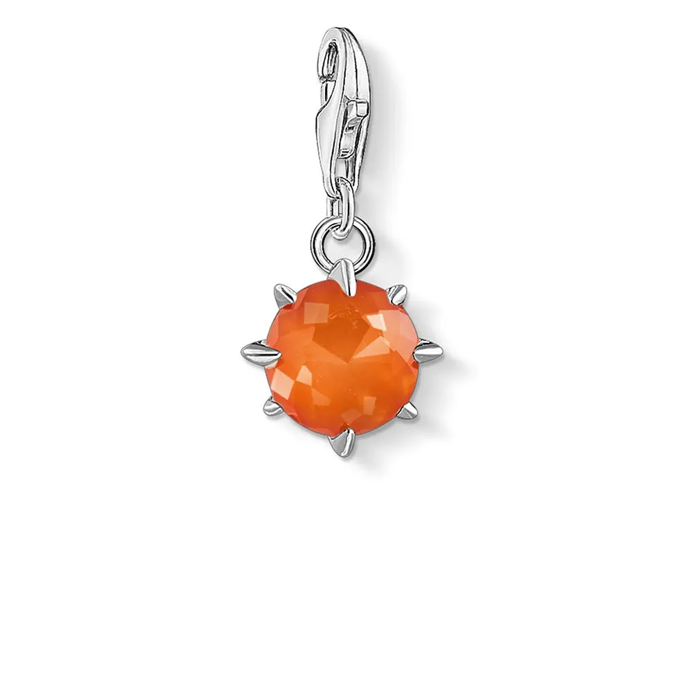 Sterling Silver Thomas Sabo CHarm Club January Red Agate Sterling Silver	Jewelry