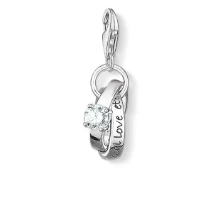 Sterling Silver Thomas Sabo Charm Club Wedding Ring Sterling Silver	Jewelry
