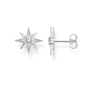 Sterling Silver Thomas Sabo Magic Star Stud Earrings Sterling Silver	Jewelry