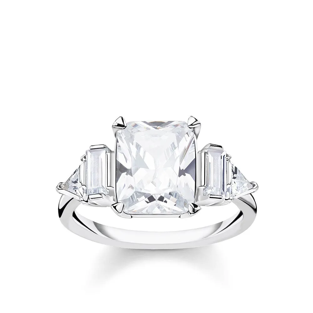 Sterling Silver thomas Sabo Magic Stone Zirconia ring Sterling Silver	Jewelry
